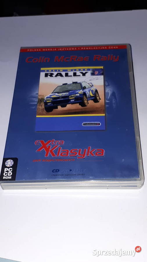 Colin McRae Rally PC CD BOX Codemasters Klasyka Komputerowe PC