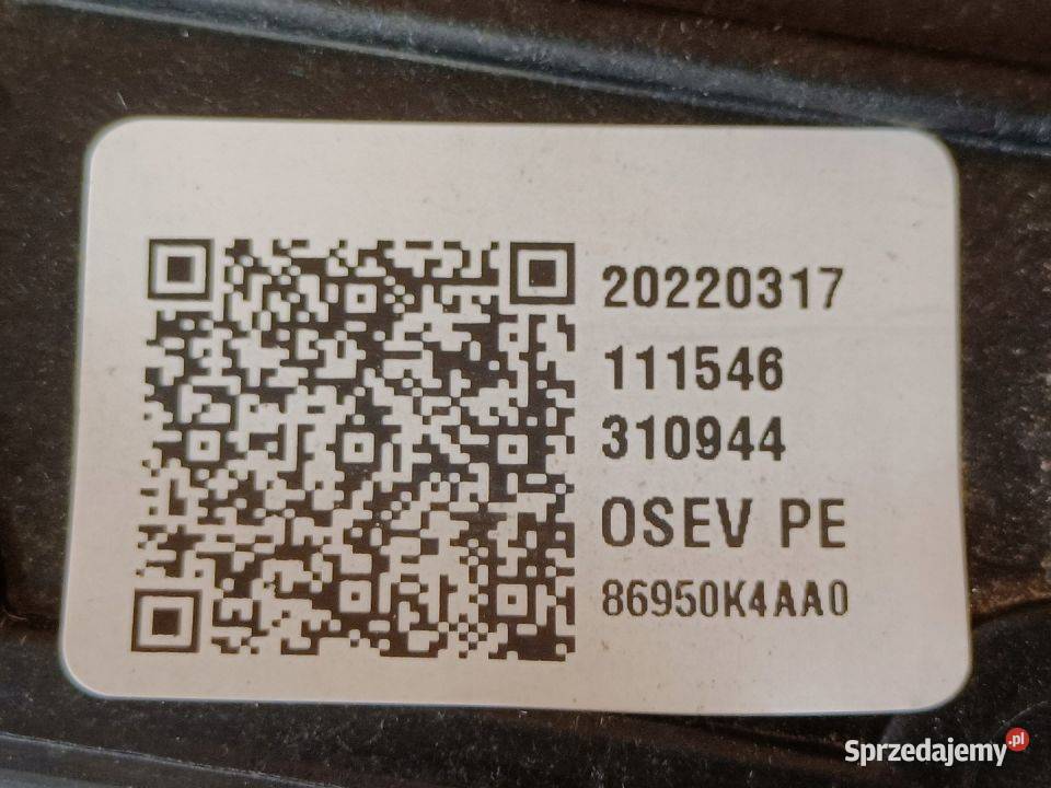 HYUNDAI KONA ELECTRIC KIEROWNICA POWIETRZA Pleszew