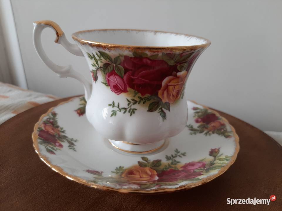 Filiżanka i spodek Royal Albert zachodniopomorskie Stargard