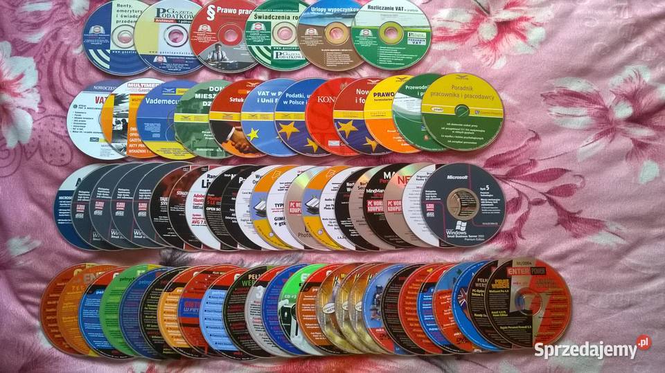 płyty CD z programami itp Sanok sprzedam