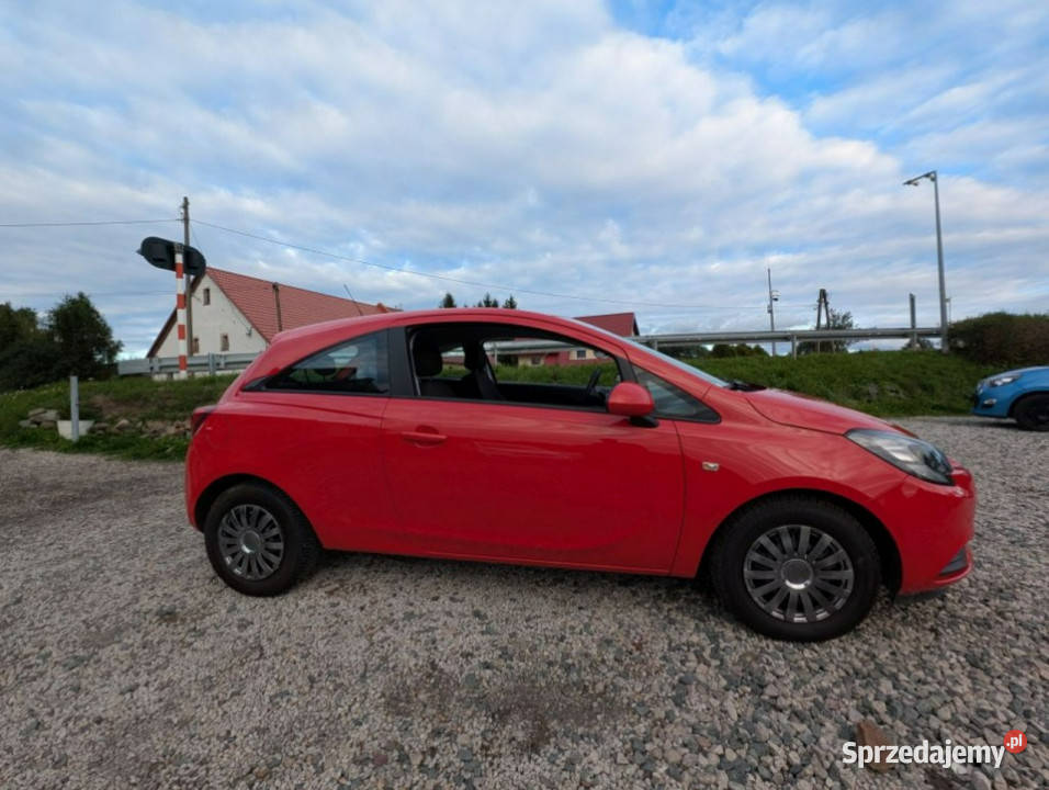 Opel Corsa E 12 benzyna 70 Klima opłacony E 2014 Kamienna Góra sprzedam