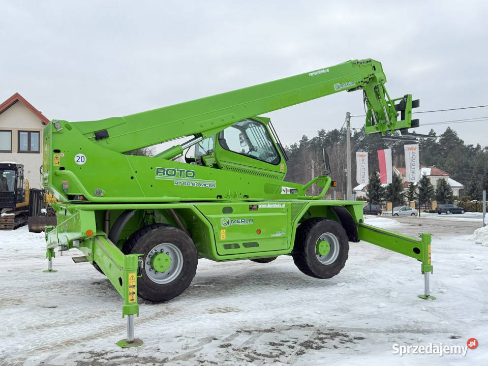 duża kołowa Merlo Roto RT 6024 MCSS Ładowarka Widełki