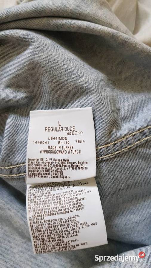 Męska koszula dżinsowa Lee Chorzów