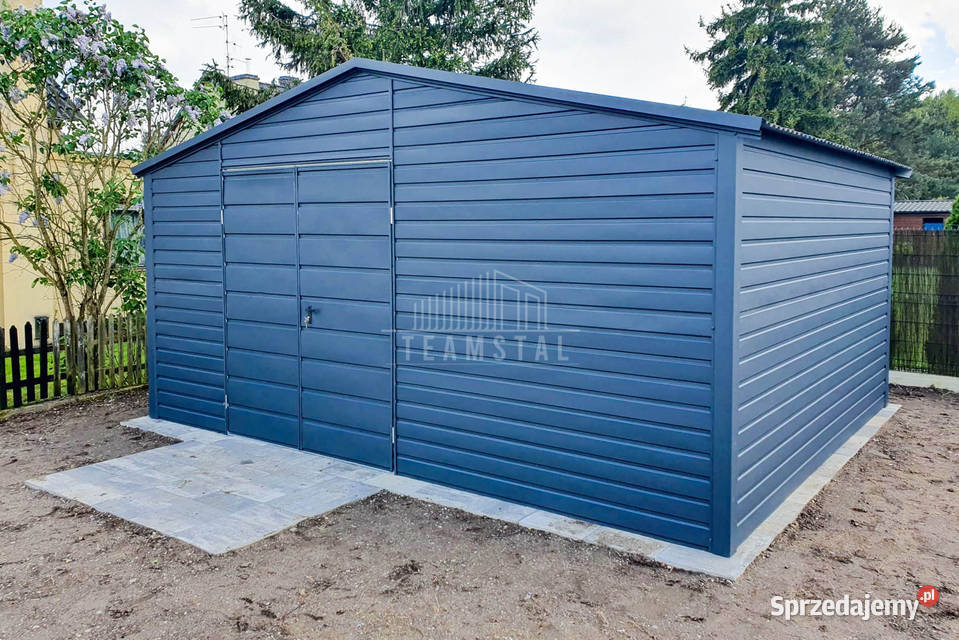 Schowek Domek Ogrodowy 5x4m Brama Dwuskrzydłowa Pozostałe łódzkie Pabianice