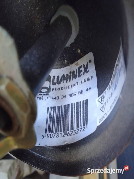 ŻYRANDOL LUMINEX Lampa wisząca metalowa kol sprzedam