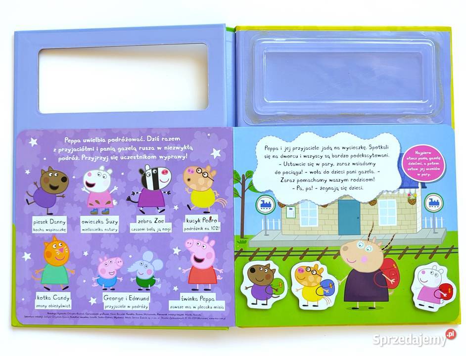 Nowa Peppa Pig Na szlaku z Pepą Książka z Książki dla dzieci Katowice sprzedam