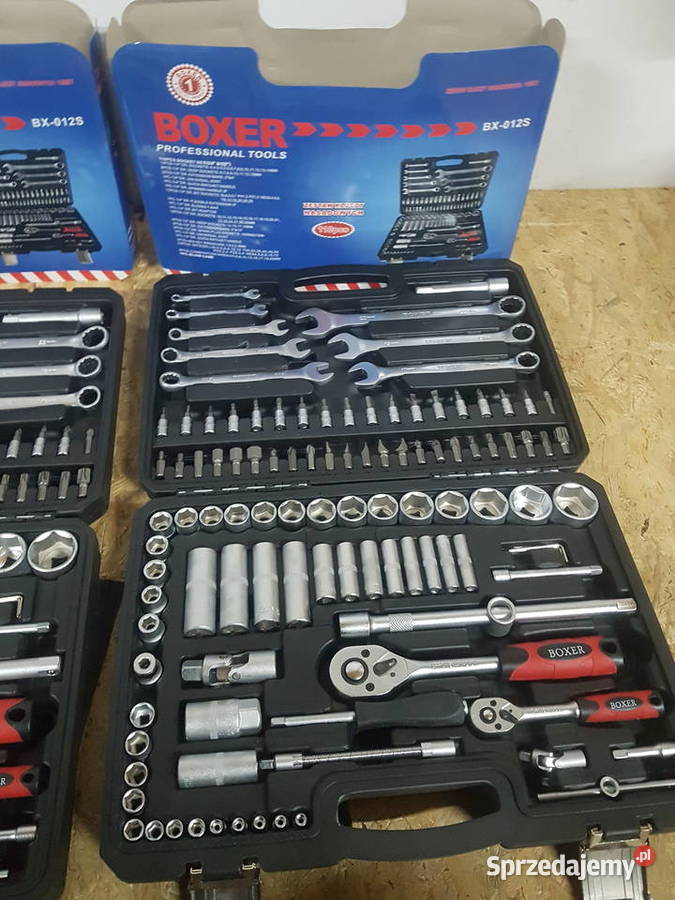Zestaw kluczy nasadowych BOXER BX012 110 ELEM Głogowa