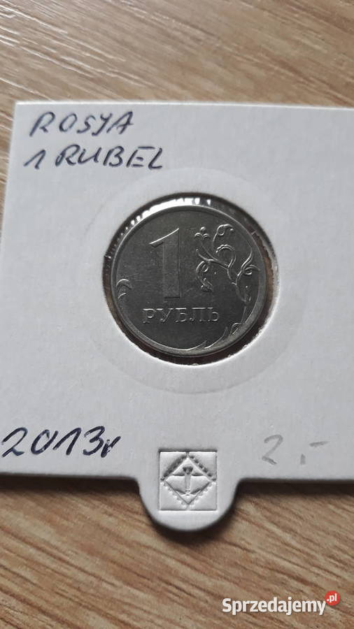 1 Rubel Rosja 2005 r2007 r2008 r2009 r2013 r wielkopolskie Konin