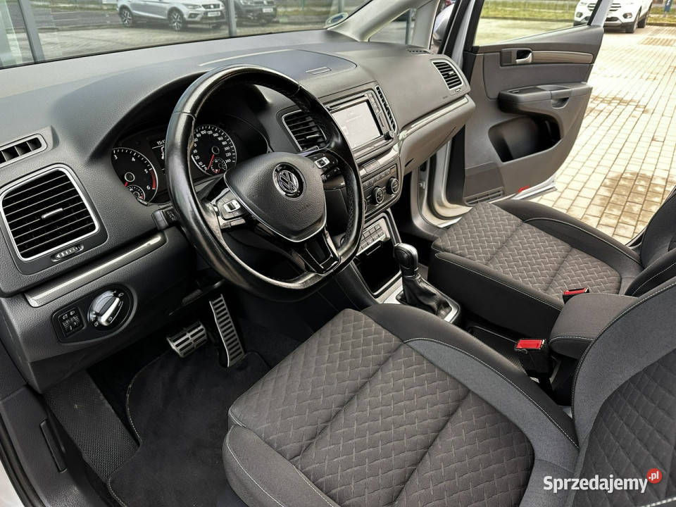Volkswagen Sharan Navi Kamera Eledrzwi Alu łopatki zmiany biegów