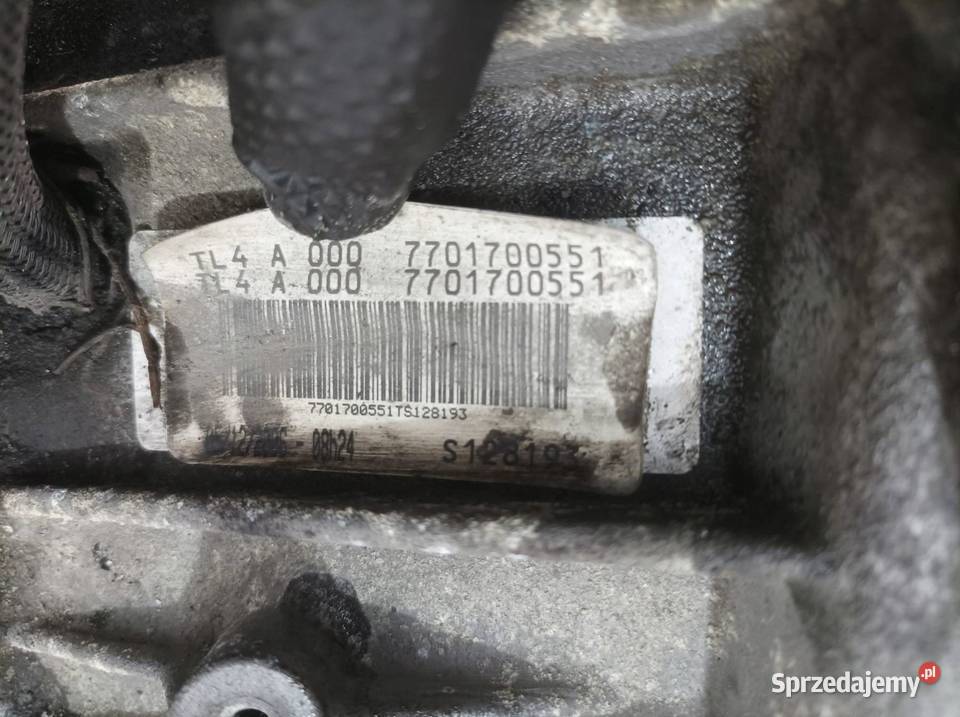 SKRZYNIA BIEGÓW TL4A000 15 DCI Renault Scenic II sprzedam