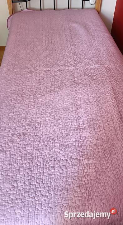 Duża wielokolorowa unikatowa dwustronna narzuta Brwinów