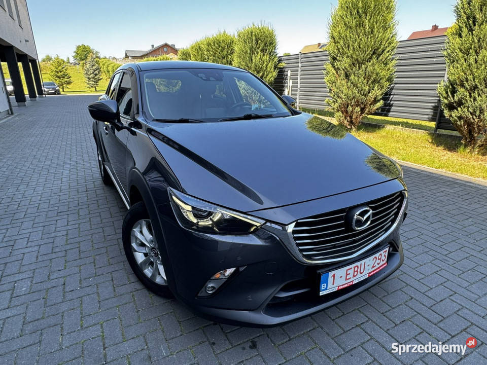 Mazda CX3 20Benzyna 150 NAVIHeadUpSkóra Kamera lakier metallic lubelskie Modliborzyce