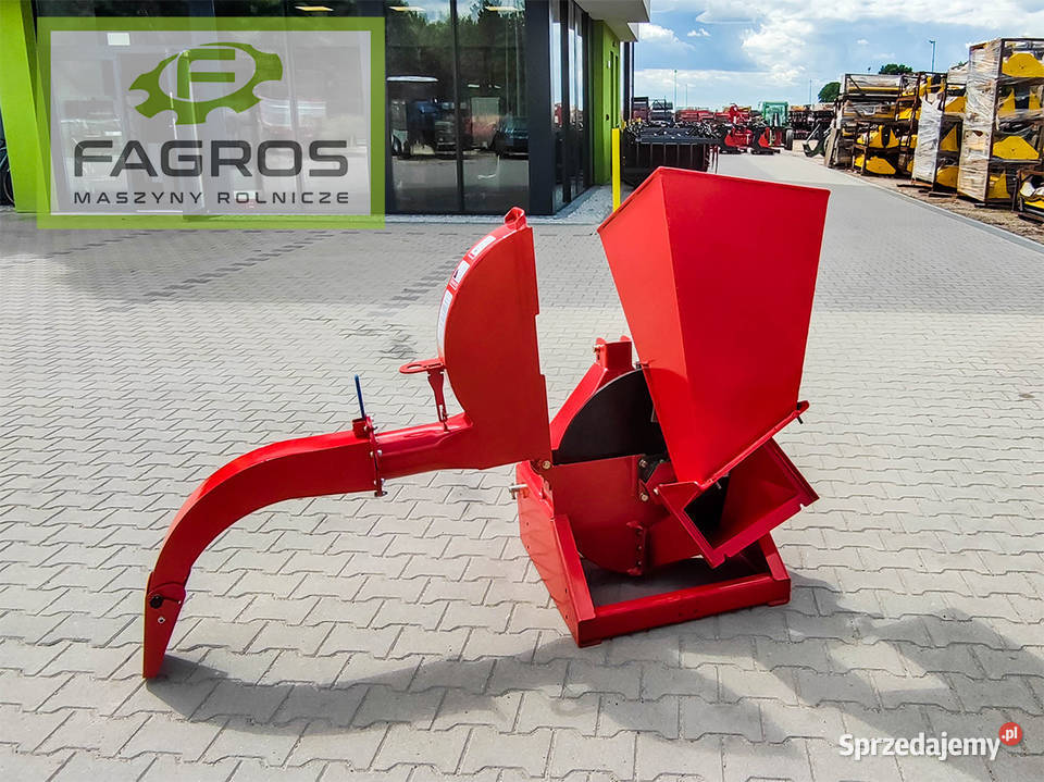 Nowy Rębak do drewna gałęzi Rozdrabniacz Bębnowy nieuszkodzony Łódź