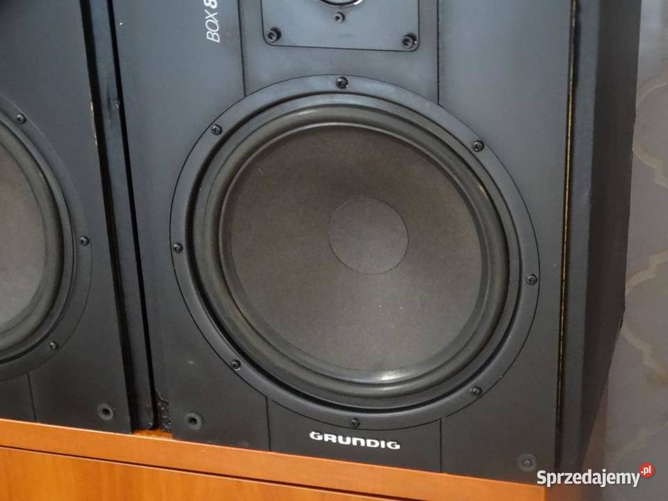 Audiofilskie kolumny Grundig Box8500 sprawne Słuchawki i głośniki Jasło