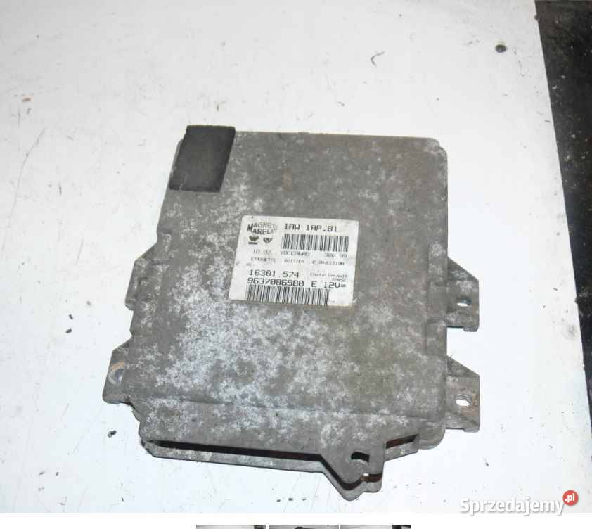 STEROWNIK SILNIKA PEUGEOT 206 14 9637086980 małopolskie Wielkie Drogi