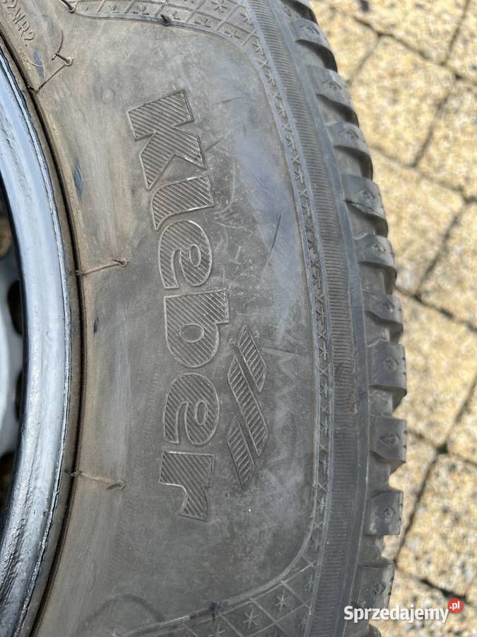 Koła zimowe na stalowych felgach 15 4 łódzkie sprzedam