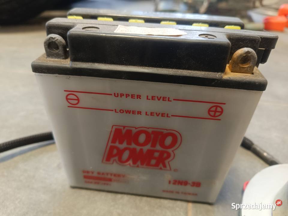 Akumulator motocyklowy Moto Power 12v 9ah Akumulatory motocyklowe Przymiarki