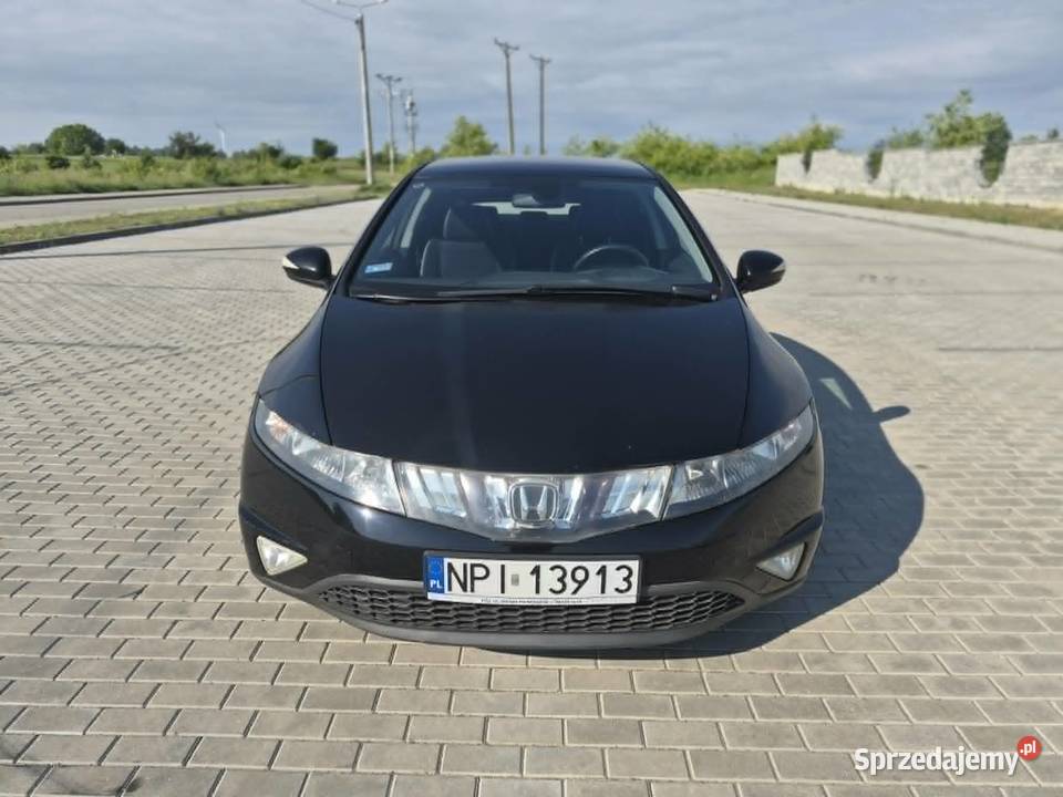 HONDA CIVIC UFO ładna długie opłaty 2007r manualna podlaskie Grajewo