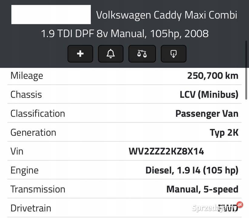 SILNIK BLS Skoda Fabia II Roomster VW Caddy III Silniki kompletne Chełm