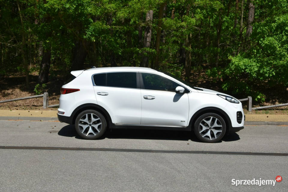 Kia Sportage GTline 20CRDi 136 2017r AWD 4x4 JBL światła LED Kampinos