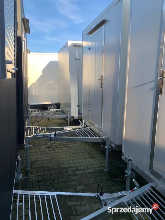 Przyczepy gastronomiczne toalety biurowe Szczecin
