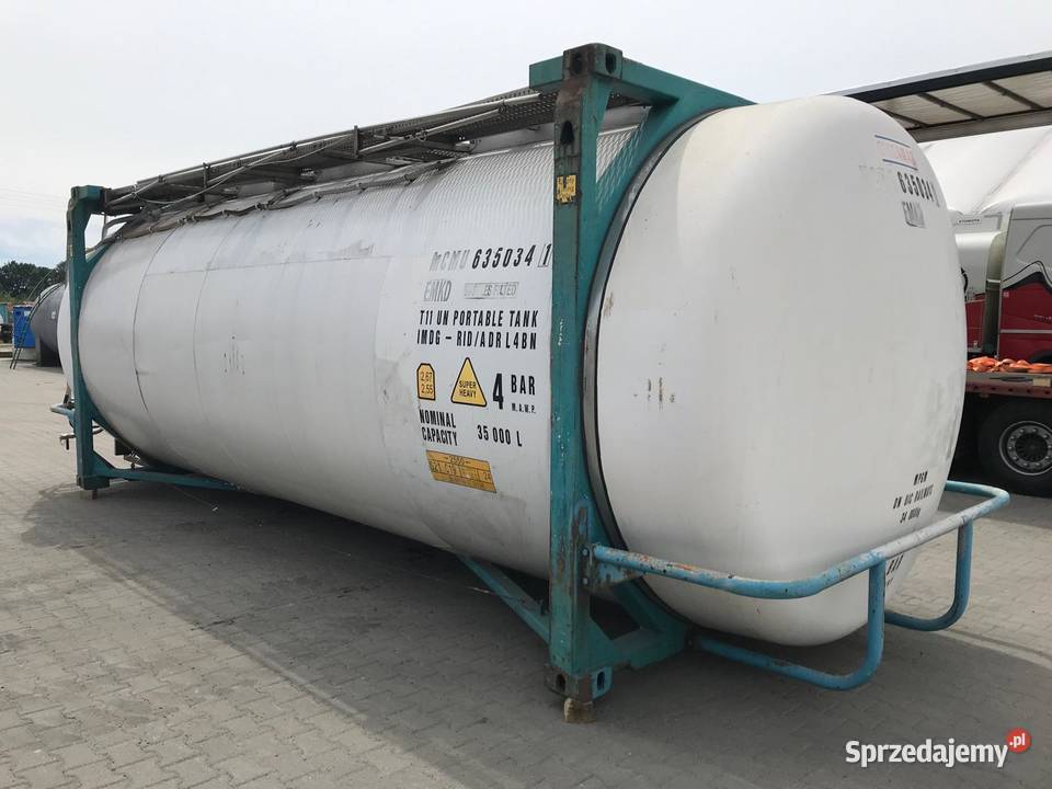 Zbiornik nierdzewny KO 35 000 35m3 35000l Tank Oświęcim