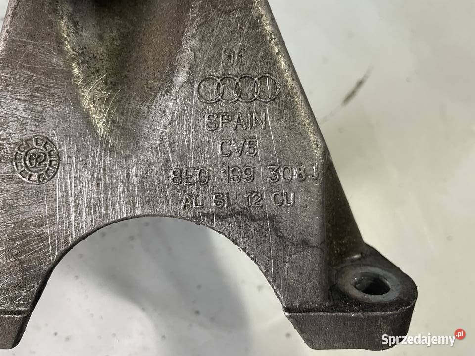 Łapa mocowanie silnika 8E0199308J Audi VW 25tdi Jelcz-Laskowice