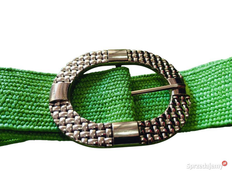 Pasek DamskiGUMA OZDOBNA BIŻUTERIA cekiny Wieluń