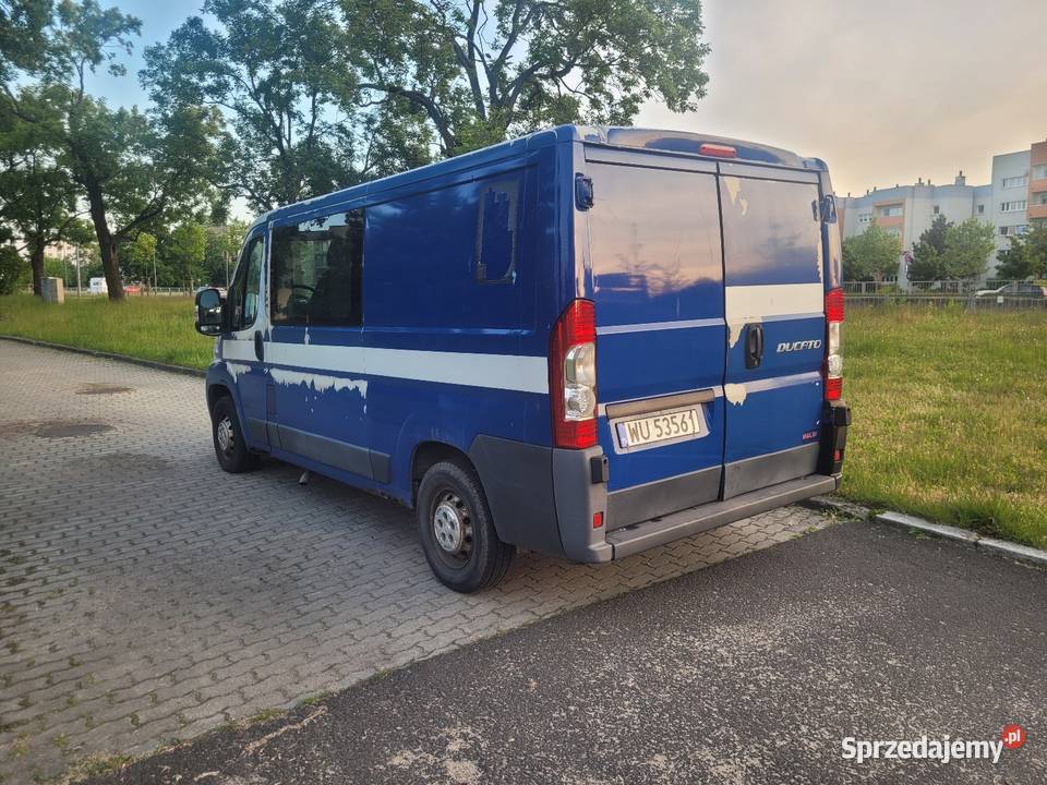 Fiat Ducato 22 brygadówka 6 osobowy 168000km Fiat