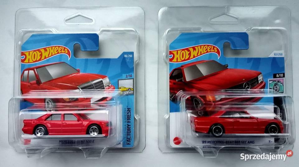 Hot Wheels zestaw MercedesBenz 500 E Mercedes Jaworzno