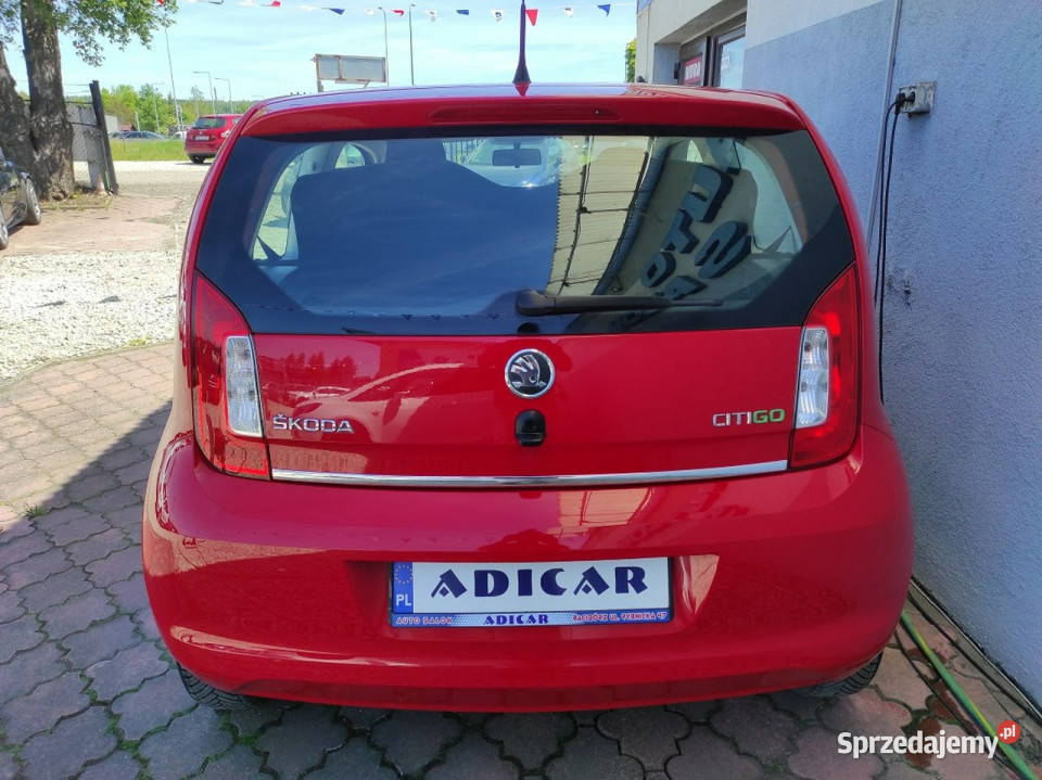 koda Citigo MPI Klima podgrz fotele elszyby Org autoalarm Racibórz
