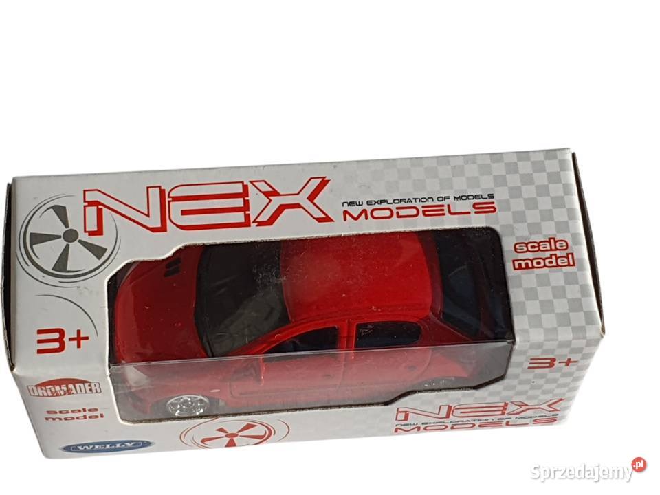 Zabawka model samochodu metalowy Peugeot 206 śląskie Cieszyn