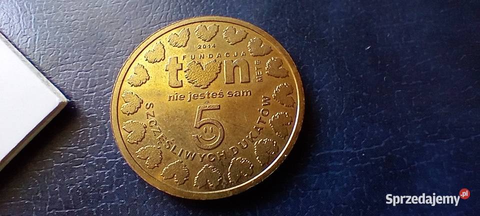 Stare monety Medal 5 Szczęśliwych Dukatów Prokop