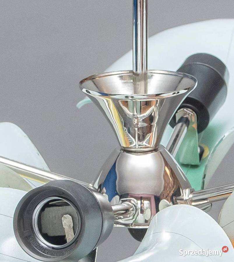 Żyrandol lata 60 Look PopArt MidCentury Vintage śląskie Dąbrowa Górnicza