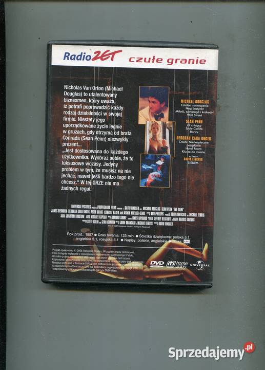 Gra Michael Douglas DVD Film Szczecin sprzedam