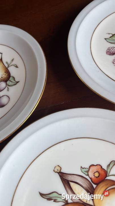 Talerz z Fabriken Porcelan Norden Owoce ręcznie sprzedam