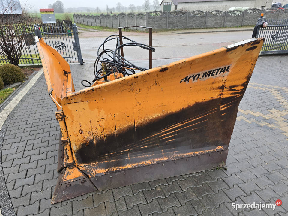 Pług strzałkowy duży do odśnieżania SICO METAL Baliki sprzedam