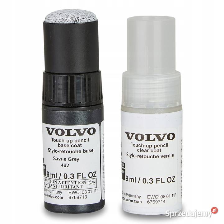 VOLVO lakier sztyft mazak zaprawka Savile Grey Gadgety motoryzacyjne Bielany Wrocławskie