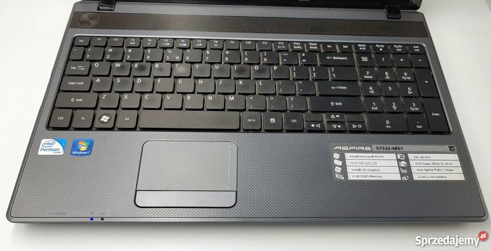 Laptop Acer Aspire 5733Z4851 Starogard Gdański sprzedam