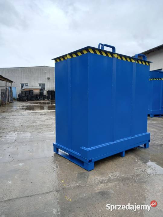 Kontener z otw dnem PMDC 1500 L jakość premium Kielce