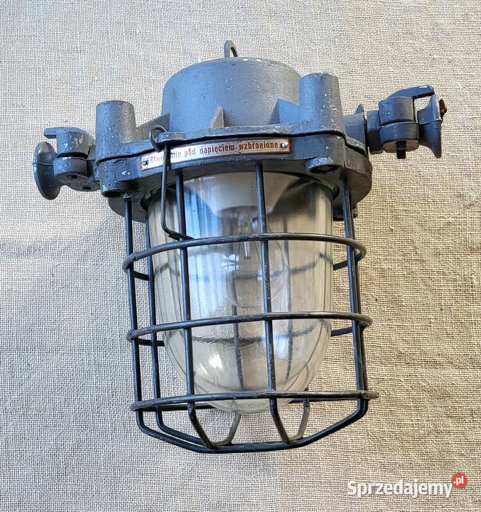 Lampa w oprawie przeciwwybuchowej Polam Gdańsk Włodawa
