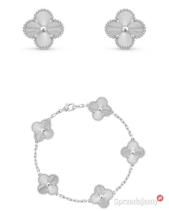 Bransoletka kolczyki premium na van Cleef arpels Warszawa