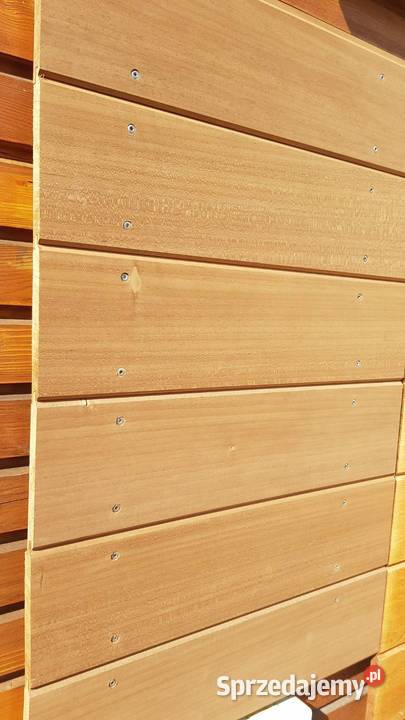 Deska Elewacyjna Drewniana Thermo Abachi Ayous dolnośląskie Prusice