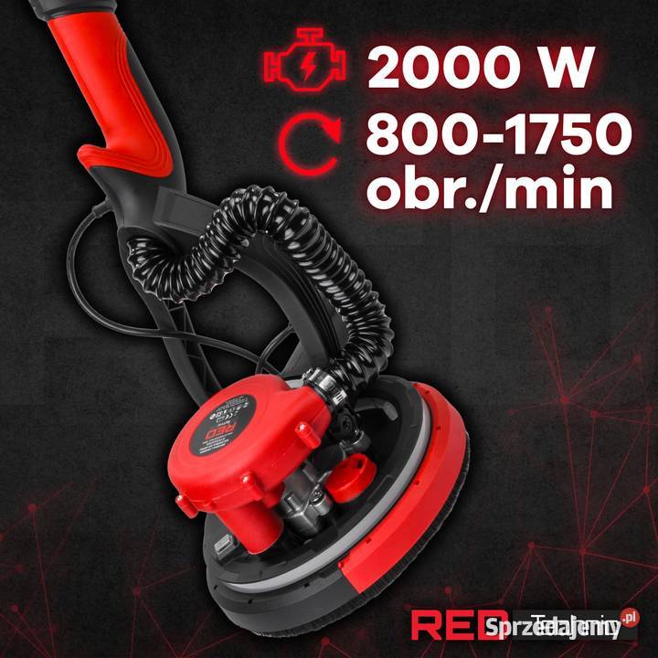 SZLIFIERKA DO GŁADZI GIPSU TYNKÓW TYNKU 2000W śląskie sprzedam