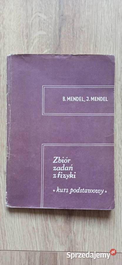 Zbiór zadań z fizyki Mendel kurs podstawowy Kraków