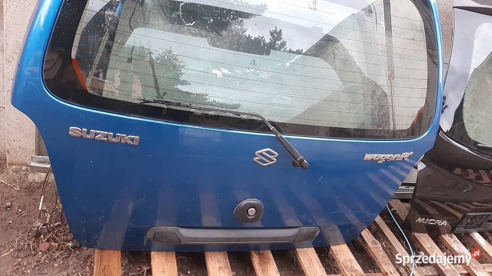klapa bagażnika Suzuki Wagon R kompletna do osobowe Dębno