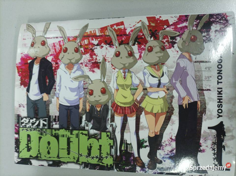 DOUBT 1 manga Yoshiki Tonogai kujawsko-pomorskie Toruń