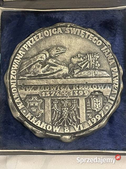 Medal pamiątkowy Jana Pawła II projekt Czesława