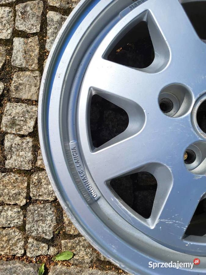 LANCIA DELTA ALLOY CROMODORA 1X FELGA ALU FIAT Rybnik