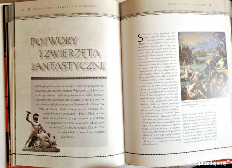 Starożytni Grecy seria Mitologie świata Płock